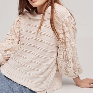 Anthropologie Chelsea Stripe Pullover